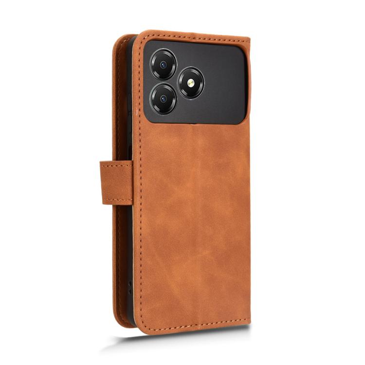 For ZTE Blade A36 4G Skin Feel Magnetic Flip Leather Phone Case