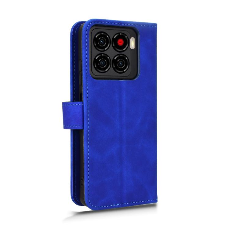 For ZTE Blade A56 4G Skin Feel Magnetic Flip Leather Phone Case
