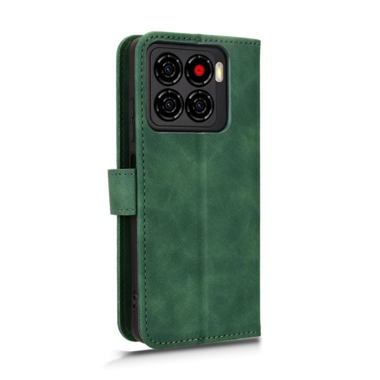 For ZTE Blade A56 4G Skin Feel Magnetic Flip Leather Phone Case