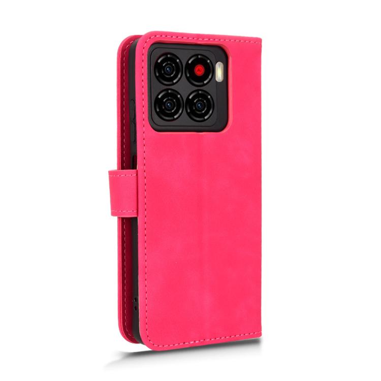 For ZTE Blade A56 4G Skin Feel Magnetic Flip Leather Phone Case