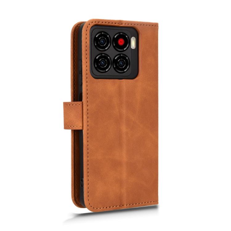 For ZTE Blade A56 4G Skin Feel Magnetic Flip Leather Phone Case