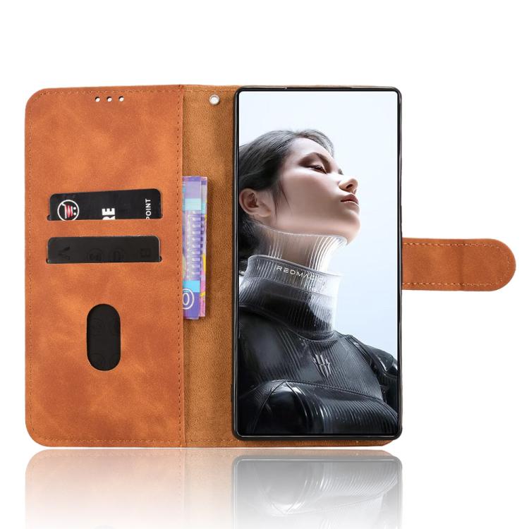For ZTE nubia RedMagic 11 Pro / 11 Pro+ Skin Feel Magnetic Flip Leather Phone Case