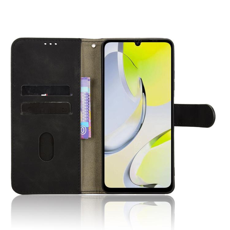 For ZTE Blade A76 4G Skin Feel Magnetic Flip Leather Phone Case