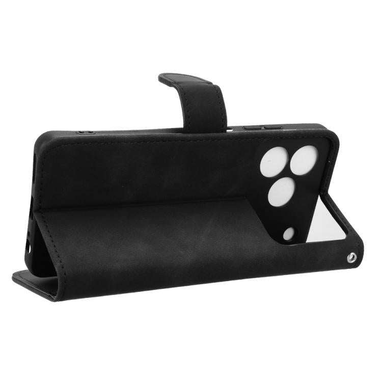 For ZTE Blade A76 4G Skin Feel Magnetic Flip Leather Phone Case