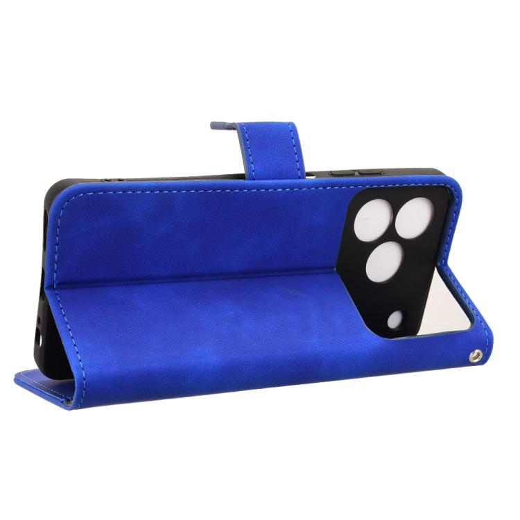 For ZTE Blade A76 4G Skin Feel Magnetic Flip Leather Phone Case