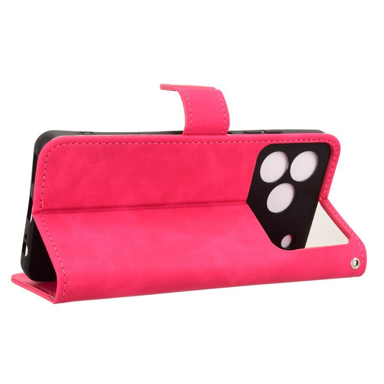 For ZTE Blade A76 4G Skin Feel Magnetic Flip Leather Phone Case