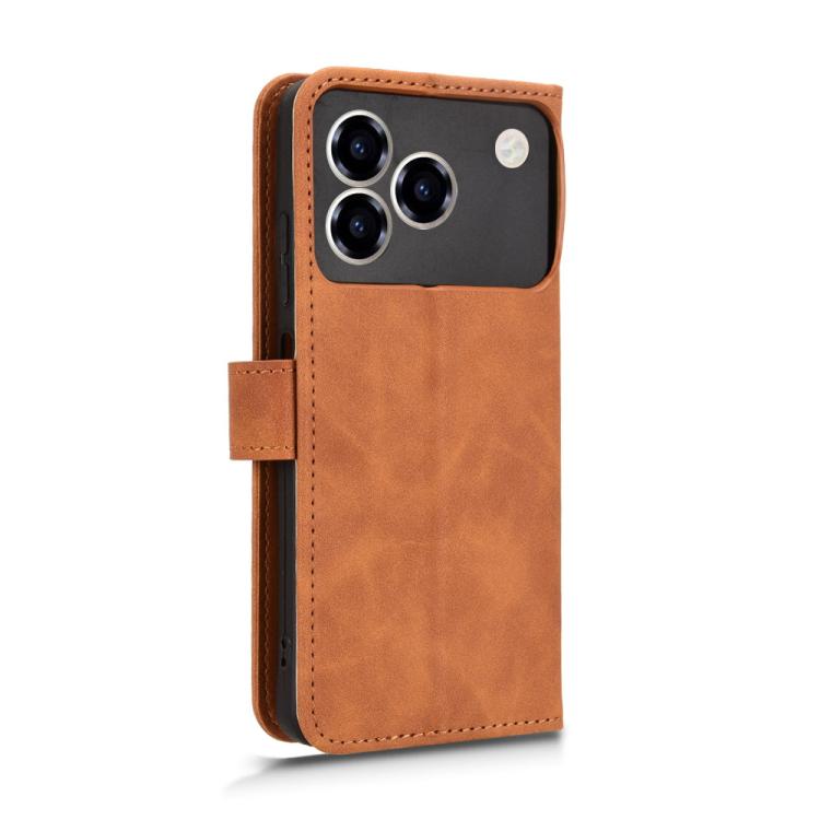For ZTE Blade A76 4G Skin Feel Magnetic Flip Leather Phone Case