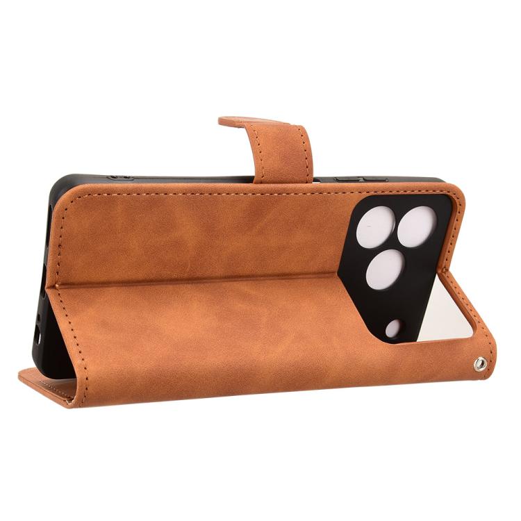 For ZTE Blade A76 4G Skin Feel Magnetic Flip Leather Phone Case