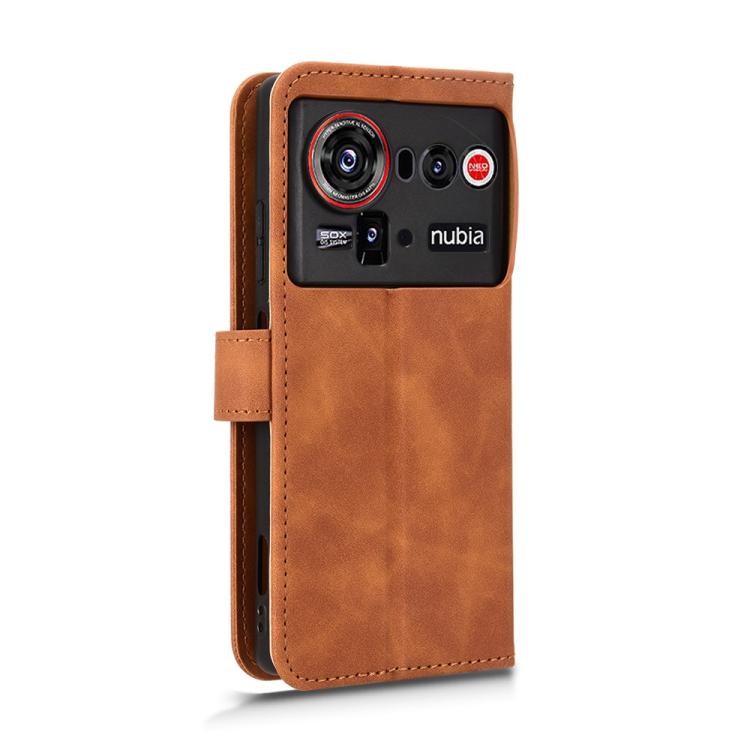 For ZTE nubia Z80 Ultra Skin Feel Magnetic Flip Leather Phone Case