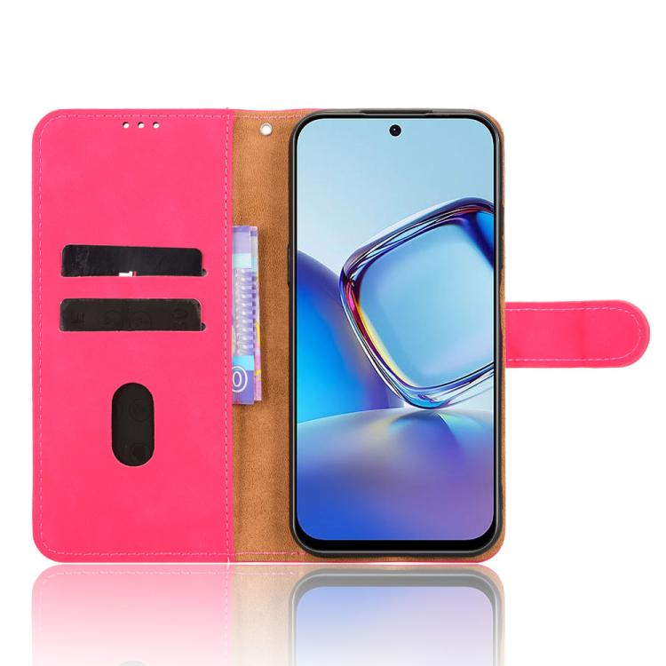 For ZTE nubia V80 Design Skin Feel Magnetic Flip Leather Phone Case
