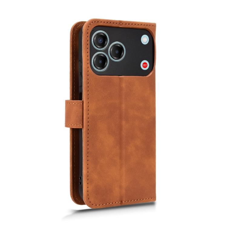 For ZTE nubia V80 Design Skin Feel Magnetic Flip Leather Phone Case