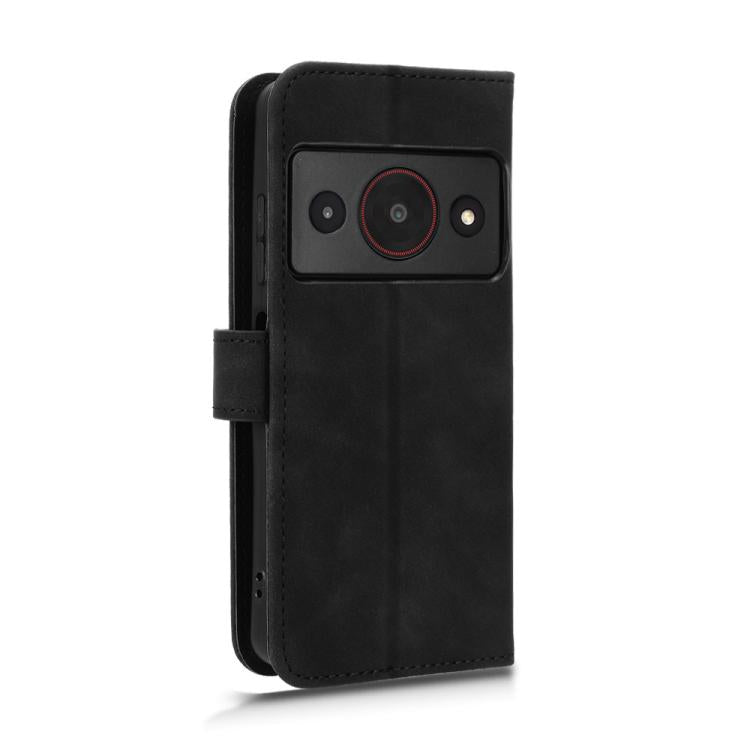 For ZTE A75 Pro / Telstra T-Elite 5G Skin Feel Magnetic Flip Leather Phone Case