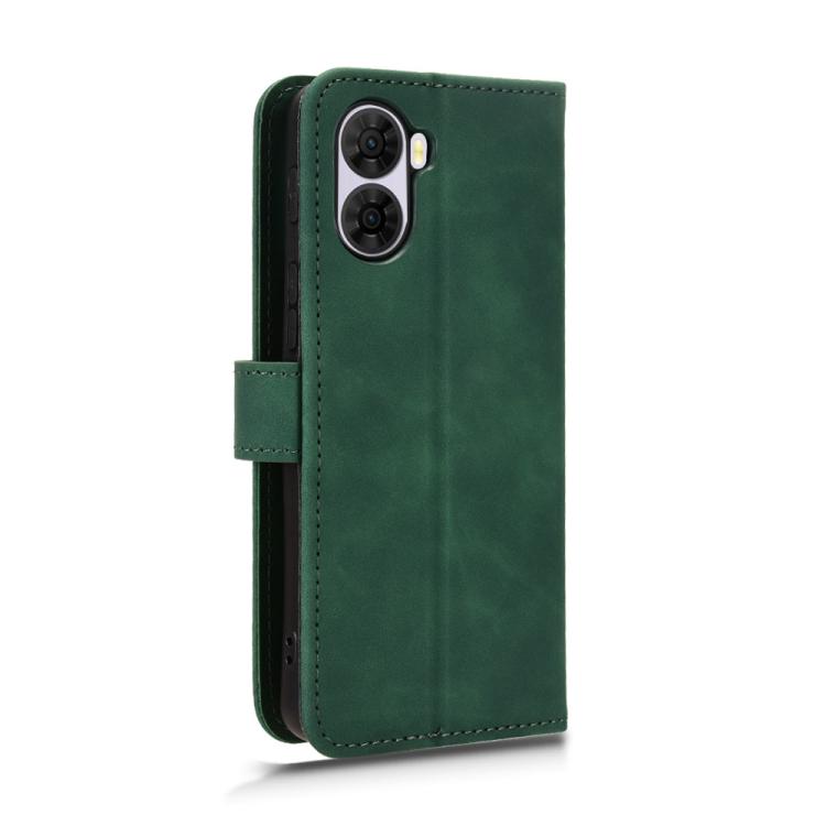 For ZTE nubia S2 A502ZT Skin Feel Magnetic Flip Leather Phone Case