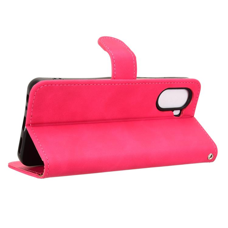 For ZTE nubia S2 A502ZT Skin Feel Magnetic Flip Leather Phone Case