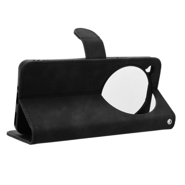 For ZTE nubia Focus 2 Ultra 5G Skin Feel Magnetic Flip Leather Phone Case
