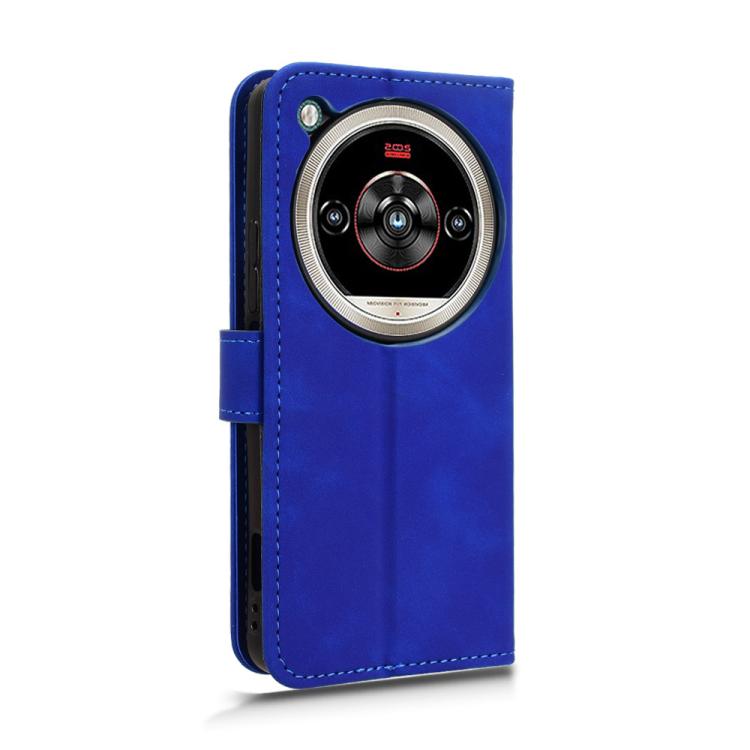 For ZTE nubia Focus 2 Ultra 5G Skin Feel Magnetic Flip Leather Phone Case