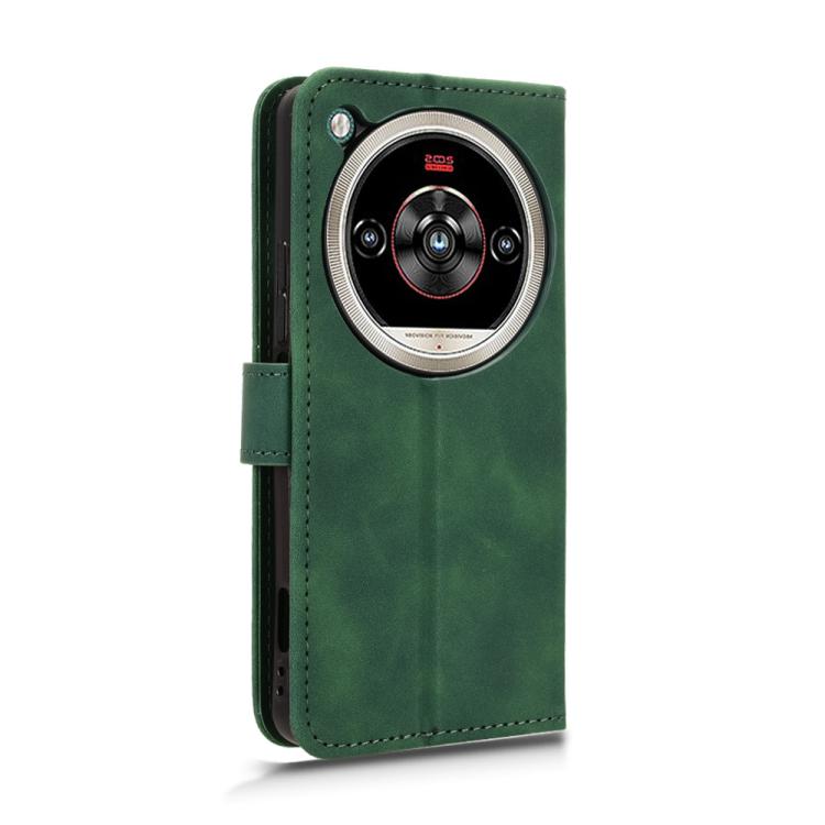 For ZTE nubia Focus 2 Ultra 5G Skin Feel Magnetic Flip Leather Phone Case