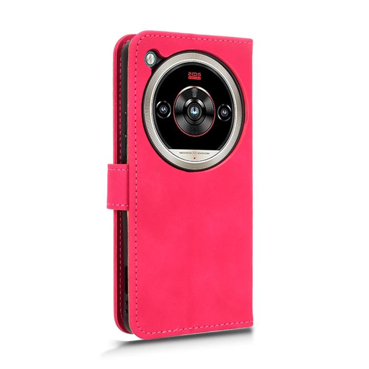 For ZTE nubia Focus 2 Ultra 5G Skin Feel Magnetic Flip Leather Phone Case