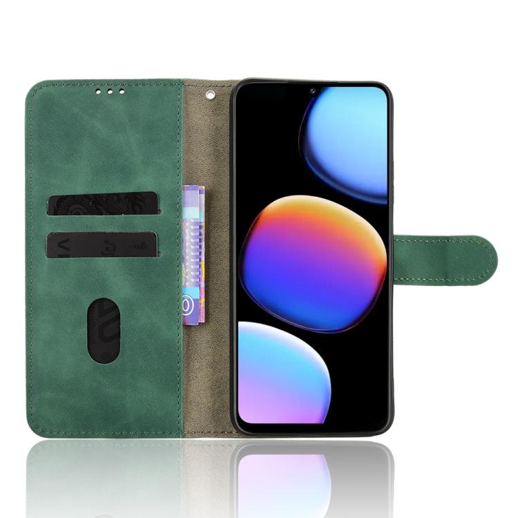 For ZTE Nubia V80 Max Skin Feel Magnetic Flip Leather Phone Case