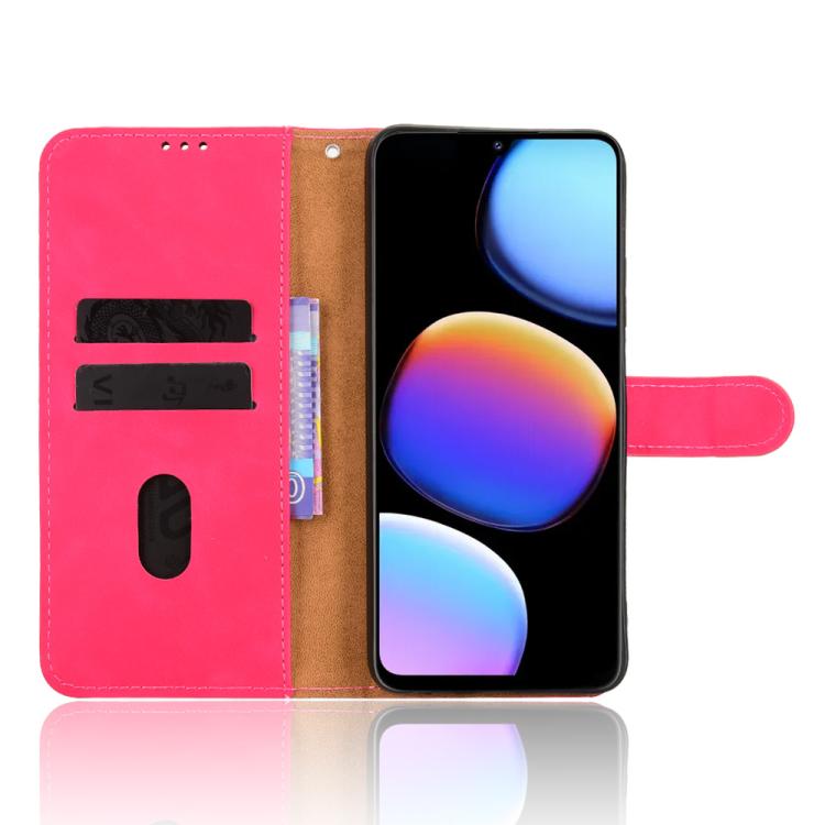 For ZTE Nubia V80 Max Skin Feel Magnetic Flip Leather Phone Case