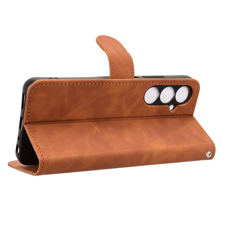 For ZTE Nubia V80 Max Skin Feel Magnetic Flip Leather Phone Case