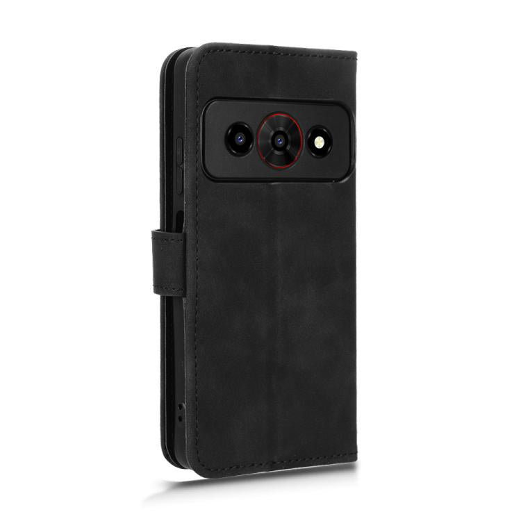 For ZTE Optus X Value 5G Skin Feel Magnetic Flip Leather Phone Case