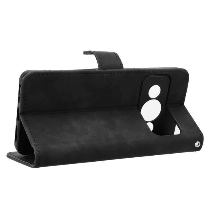 For ZTE Optus X Value 5G Skin Feel Magnetic Flip Leather Phone Case