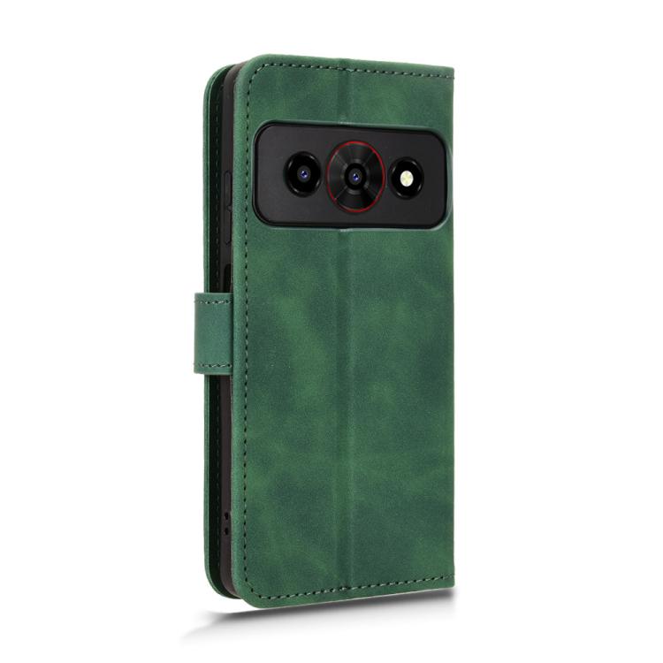 For ZTE Optus X Value 5G Skin Feel Magnetic Flip Leather Phone Case