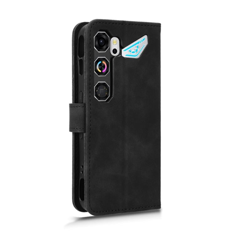 For ZTE nubia Neo 5 GT 5G Skin Feel Magnetic Flip Leather Phone Case