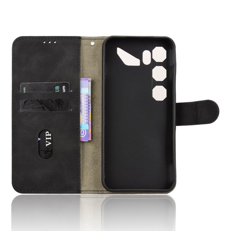 For ZTE nubia Neo 5 GT 5G Skin Feel Magnetic Flip Leather Phone Case