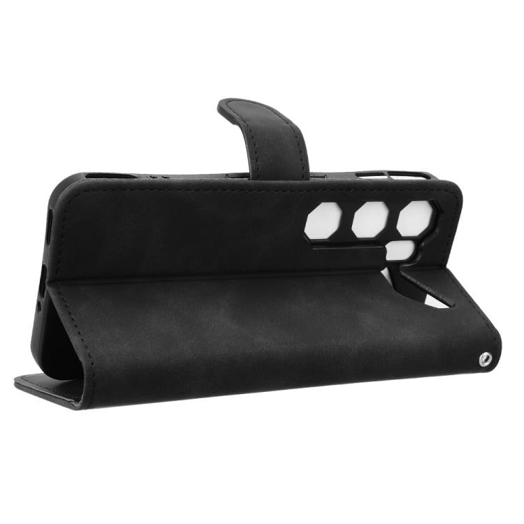 For ZTE nubia Neo 5 GT 5G Skin Feel Magnetic Flip Leather Phone Case