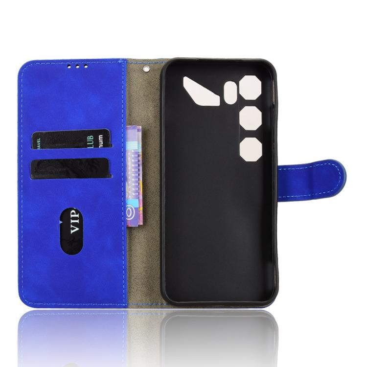 For ZTE nubia Neo 5 GT 5G Skin Feel Magnetic Flip Leather Phone Case