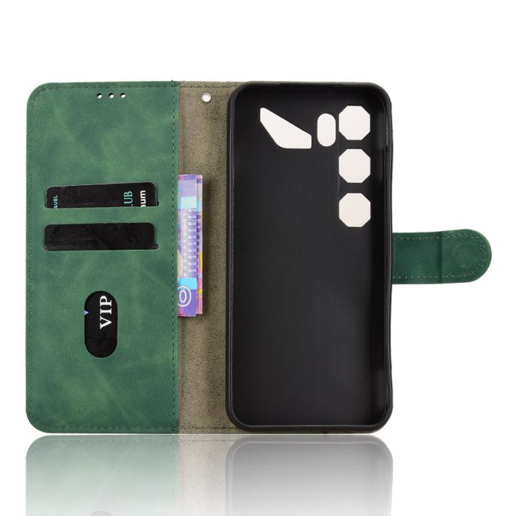 For ZTE nubia Neo 5 GT 5G Skin Feel Magnetic Flip Leather Phone Case