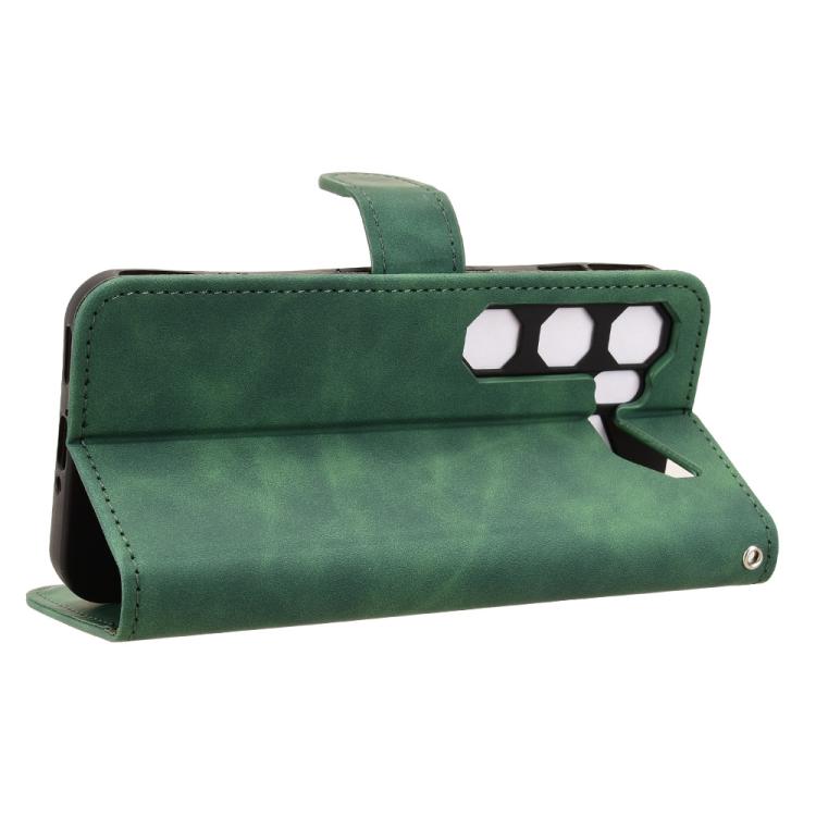 For ZTE nubia Neo 5 GT 5G Skin Feel Magnetic Flip Leather Phone Case