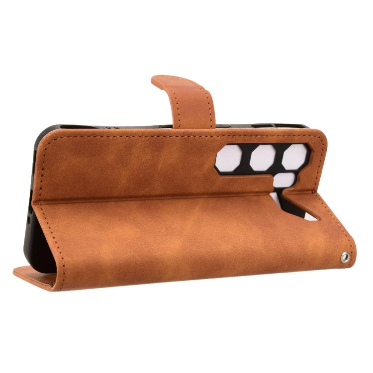 For ZTE nubia Neo 5 GT 5G Skin Feel Magnetic Flip Leather Phone Case