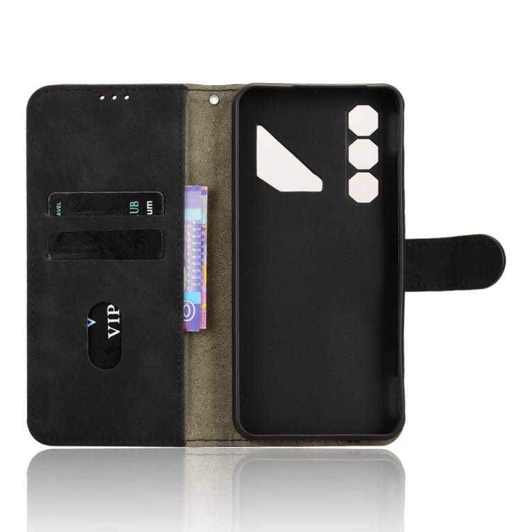 For ZTE nubia Neo 5 Pro 5G Skin Feel Magnetic Flip Leather Phone Case