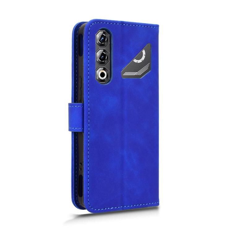 For ZTE nubia Neo 5 Pro 5G Skin Feel Magnetic Flip Leather Phone Case