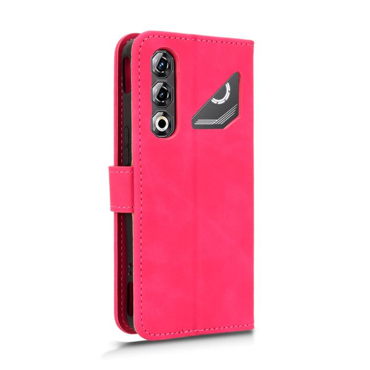 For ZTE nubia Neo 5 Pro 5G Skin Feel Magnetic Flip Leather Phone Case