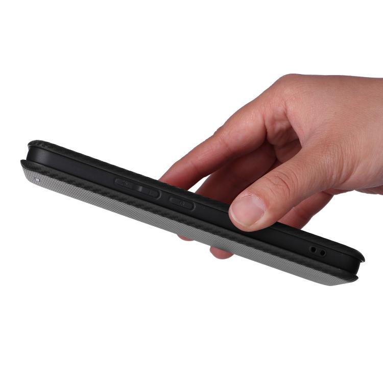 For vivo V30e / V40 Lite 5G Carbon Fiber Texture Flip Leather Phone Case