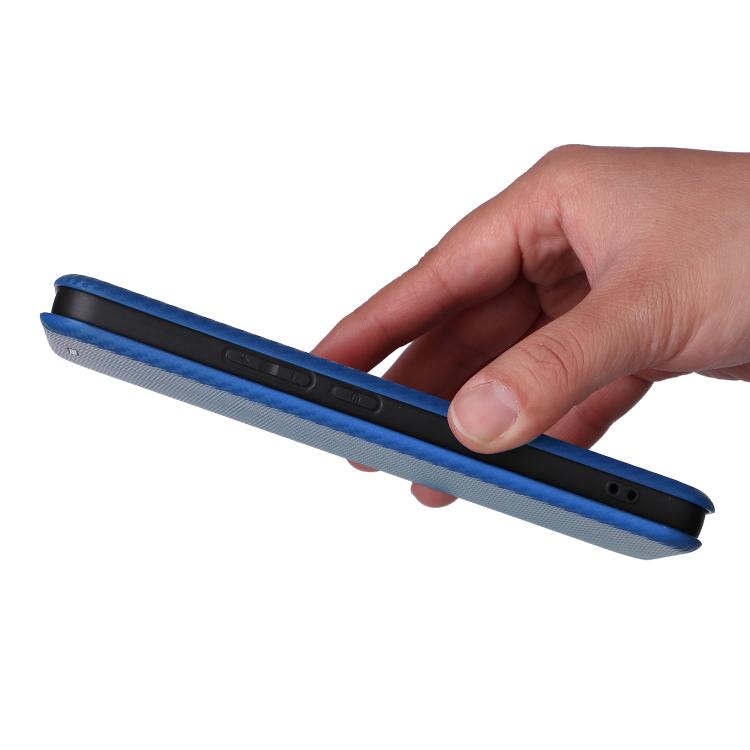 For vivo V30e / V40 Lite 5G Carbon Fiber Texture Flip Leather Phone Case