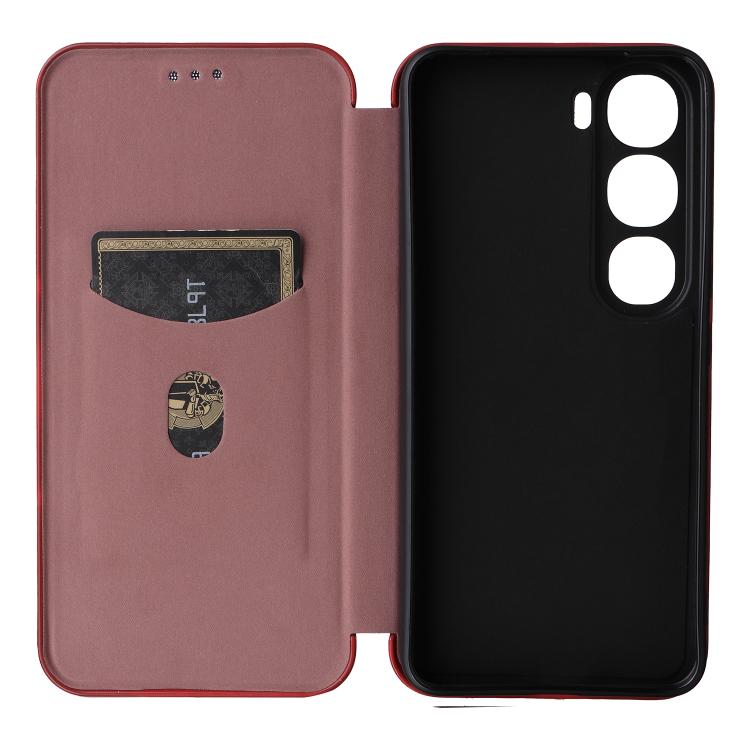 For vivo V30e / V40 Lite 5G Carbon Fiber Texture Flip Leather Phone Case