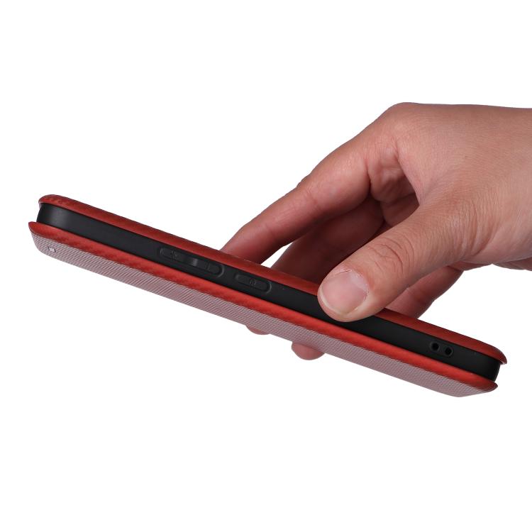 For vivo V30e / V40 Lite 5G Carbon Fiber Texture Flip Leather Phone Case