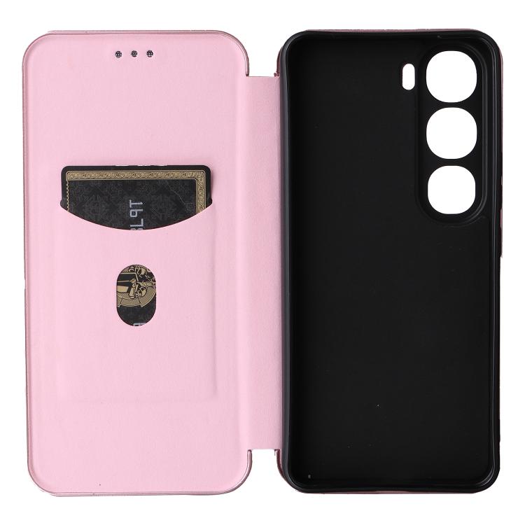 For vivo V30e / V40 Lite 5G Carbon Fiber Texture Flip Leather Phone Case