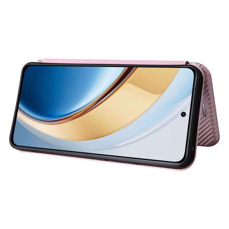 For vivo V30e / V40 Lite 5G Carbon Fiber Texture Flip Leather Phone Case