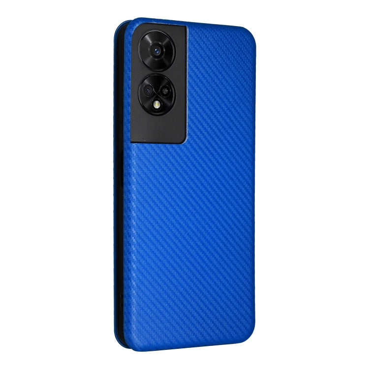 For TCL 50 5G Carbon Fiber Texture Flip Leather Phone Case