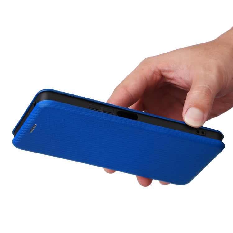For TCL 50 5G Carbon Fiber Texture Flip Leather Phone Case