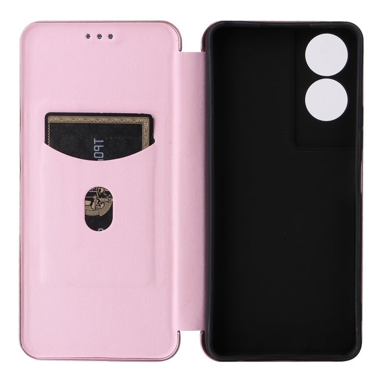 For TCL 50 5G Carbon Fiber Texture Flip Leather Phone Case