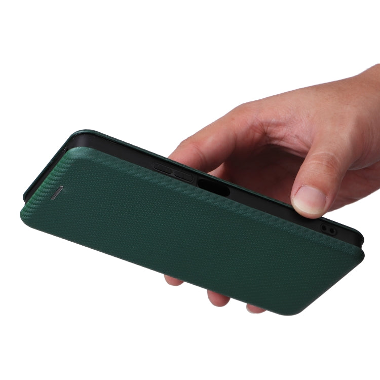 For TCL 50 5G Carbon Fiber Texture Flip Leather Phone Case