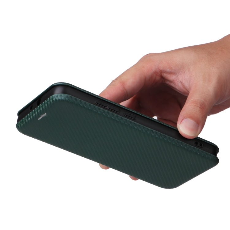 For TCL 502 Carbon Fiber Texture Flip Leather Phone Case