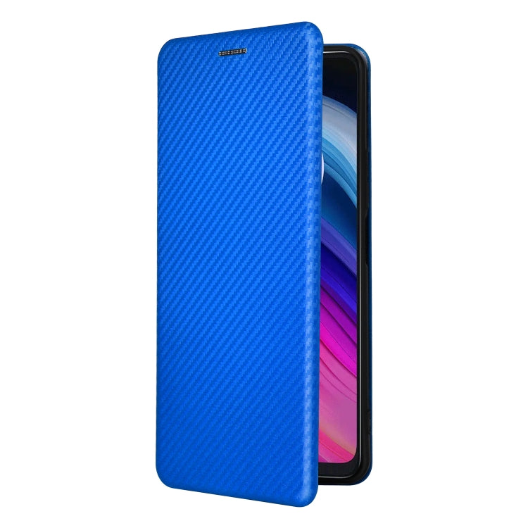 For TCL 505 Carbon Fiber Texture Flip Leather Phone Case